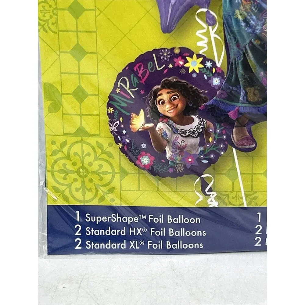 ENCANTO Birthday Party Supplies Foil Mylar Balloon Bouquet
